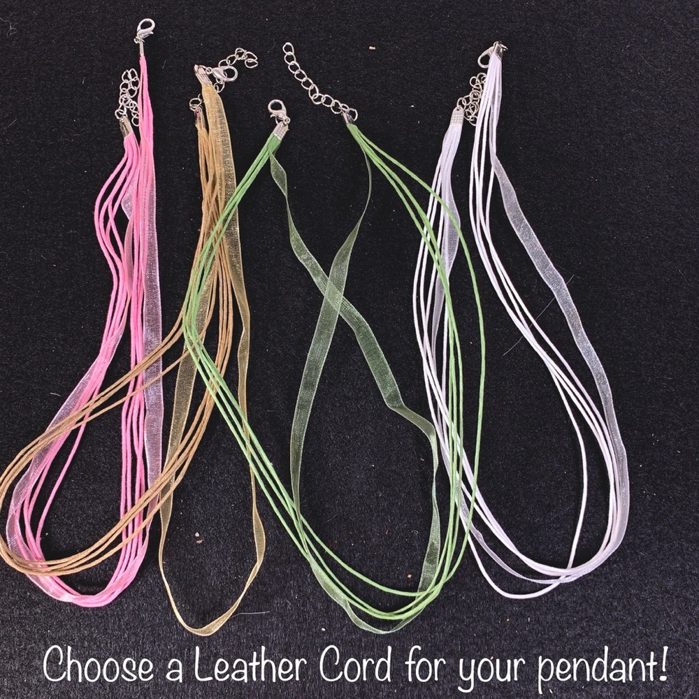 Leather Cords Add On for Pendants